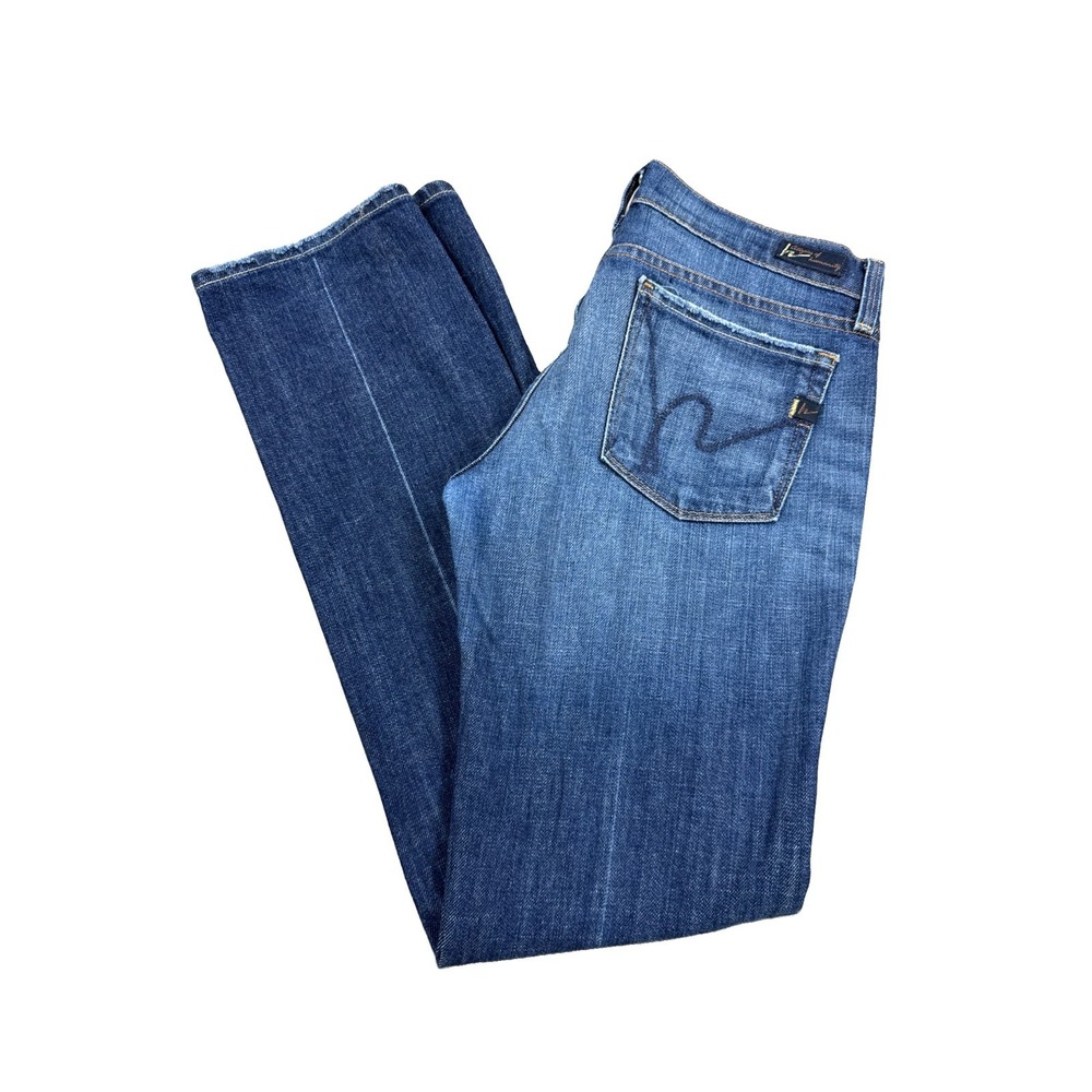 Citizens Of Humanity Jeans Women's 27X30 Dita Petite Bootcut Embroidered Y2K